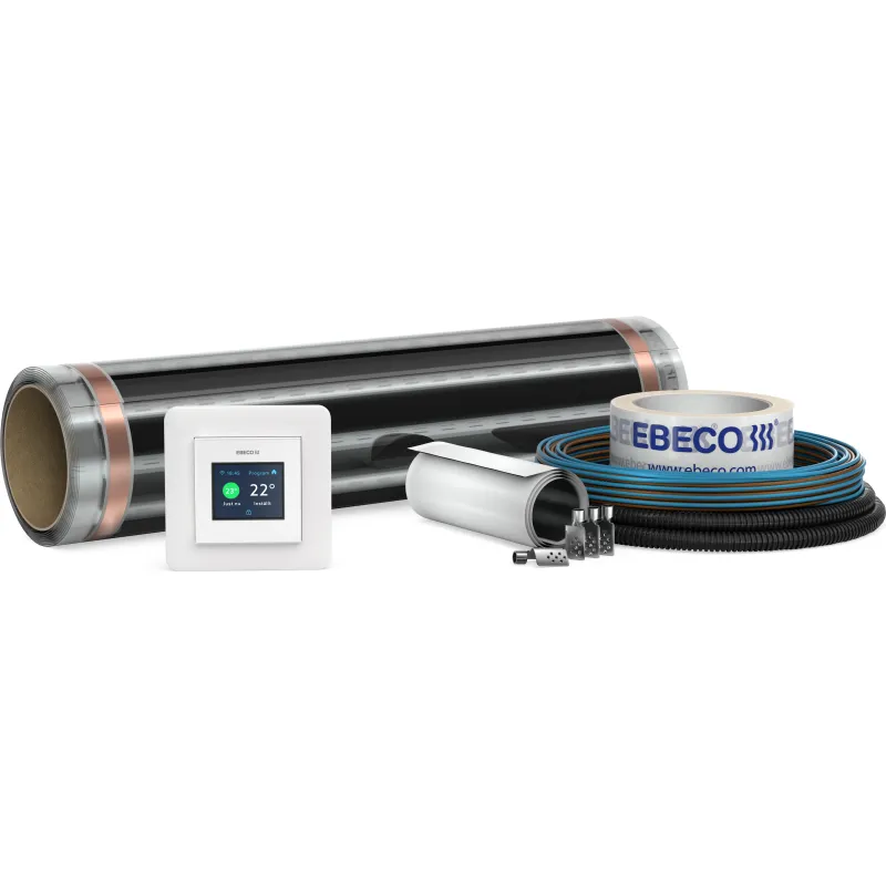 Ebeco Foil Kit 500 Golvvärmekit med värmefolie och termostat 43 cm (#0242)