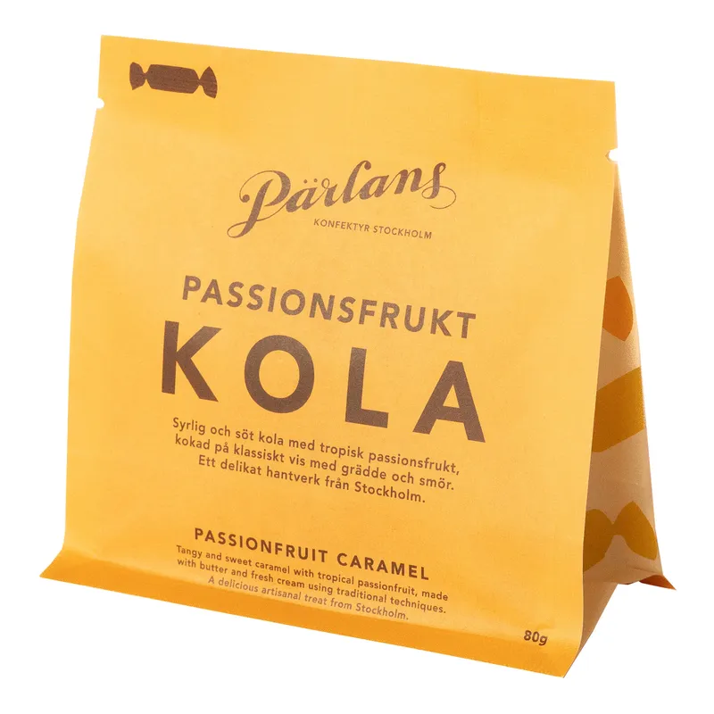 Pärlans Konfektyr Passionsfruktkolor 80g