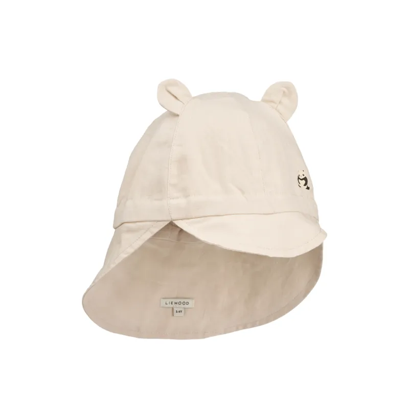 LIEWOOD Gorm Solhatt Panda/Sandy Strl 9-12 mån
