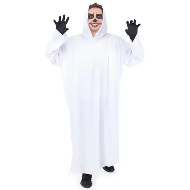 Spöke Maskeraddräkt Vit 110cm