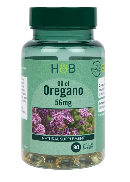 Holland & Barrett – Oreganoolja, 56 mg – 90 kapslar