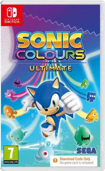Sonic Colours Ultimate Nintendo Switch (Code in a box)