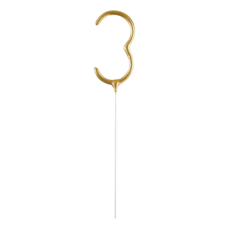 Sifferbloss Guld Metallic - Siffra 3