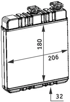 Värmepaket MAHLE AH 76 000P