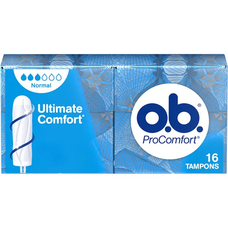O.B. ProComfort Tampons 16-pack Normal