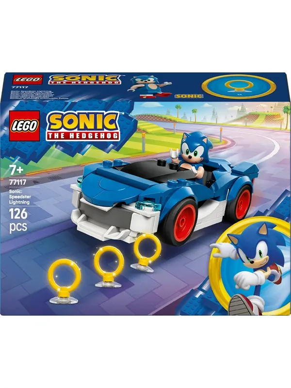 Sonic: Speedster Lightning LEGO Sonic (77117)