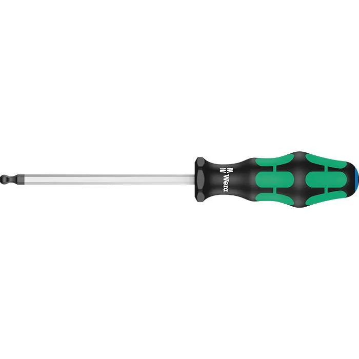 Wera 352 ball end screwdriver for hexagon socket screws 6.0 x 12