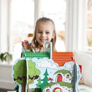 Bamse Lekvärld Bamsebyn med Lekplatta Micki