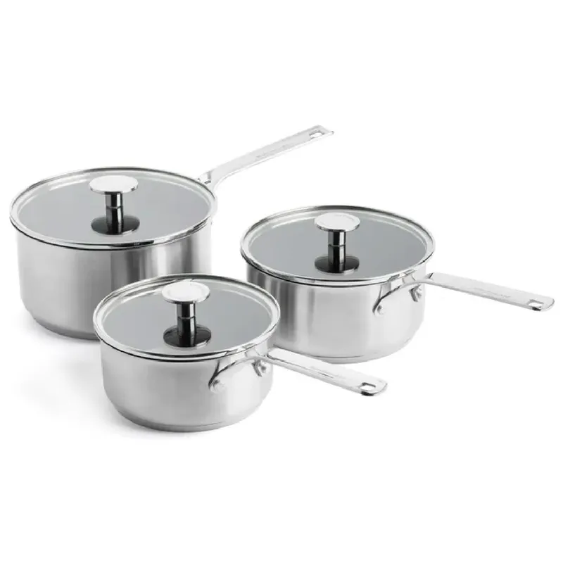 Kitchenaid Kastrullset, rostfritt stål