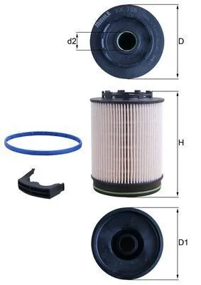Bränslefilter MAHLE KX 705D