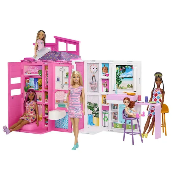 Barbie Getaway House Lekset med docka