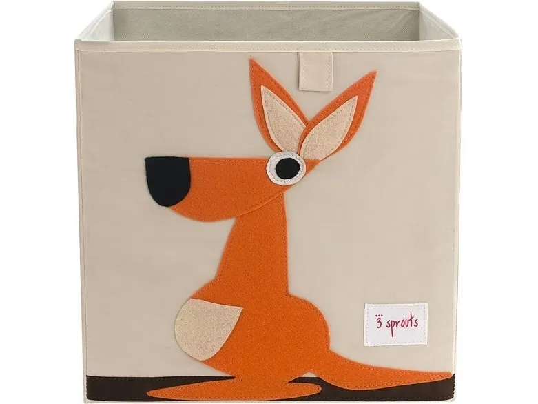 3 Sprouts Förvaringslåda - 33x33x33 - Känguru