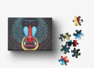 Mandrill Pussel 100 Bitar Printworks