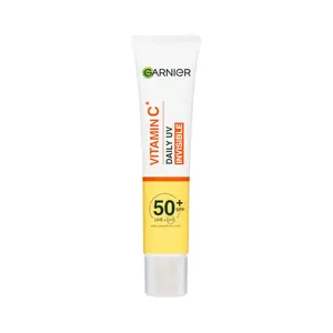 Garnier Vitamin C* Glow-Boosting Daily UV Fluid SPF50+ For Dull Skin Invisible 40 ml