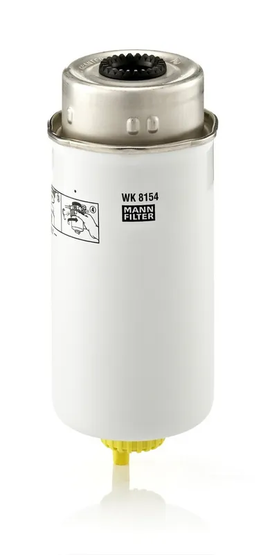 Bränslefilter MANN-FILTER WK 8154