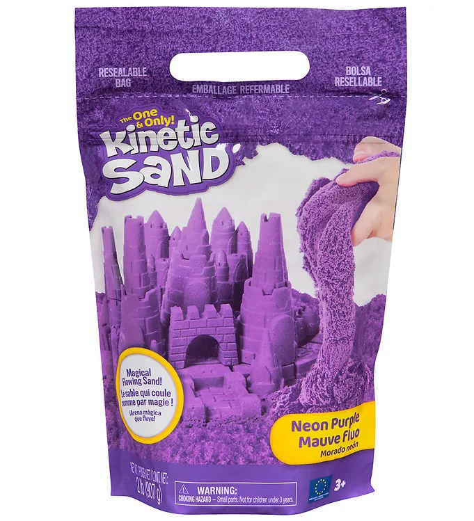 Kinetic Sand Strandsand – 907 gram – Neon Purple