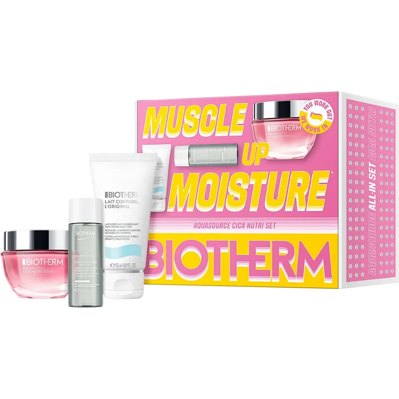 Biotherm Bio Set Women Aqs Cica Nutri S2 26 1 Pcs
