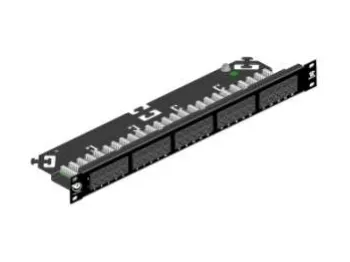Brand-Rex C5CPNLU504PK2M, RJ-45, Cat3, U/UTP (UTP), 26/22, Sort, Stål