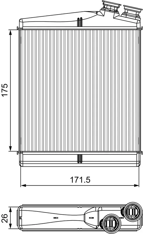 Värmepaket VALEO 811512