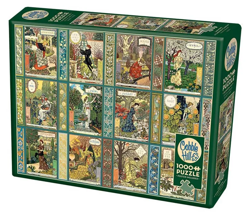 Pussel – Jardiniere: En trädgårdsmästares kalender 1000 bitar
