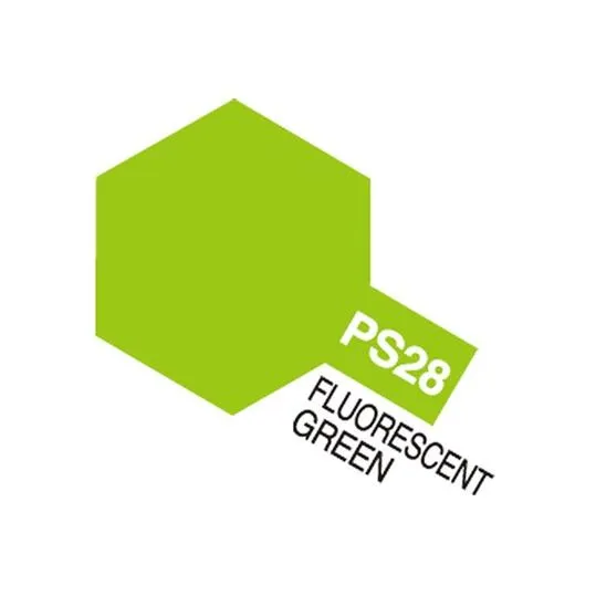 TAMIYA PS-28 Fluorescerande Grön 86028