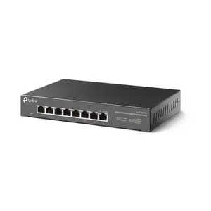 TP-Link TL-SG108-M2, obemannad, 2.5G Ethernet (100/1000/2500), väggmonterbar