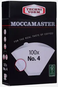Pappersfilter för Moccamaster Nr.4 kaffebryggare