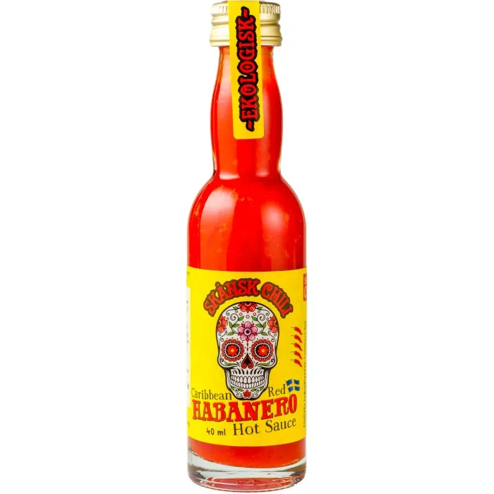 Skånsk Chili Caribbean Red Hot Sauce 40ml