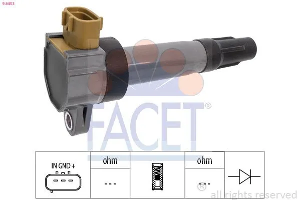 Tändspole FACET 9.6453