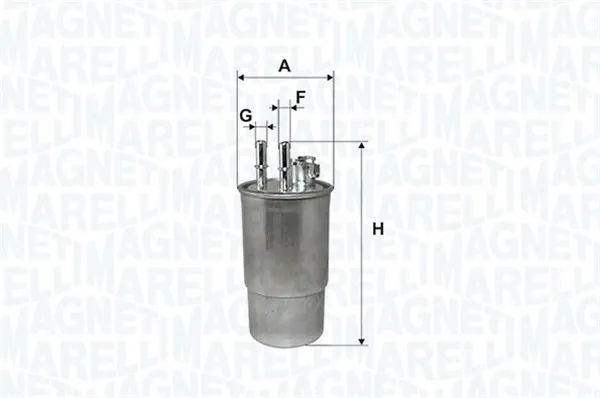Bränslefilter MAGNETI MARELLI 153071762422