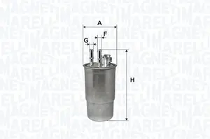 Bränslefilter MAGNETI MARELLI 153071762422