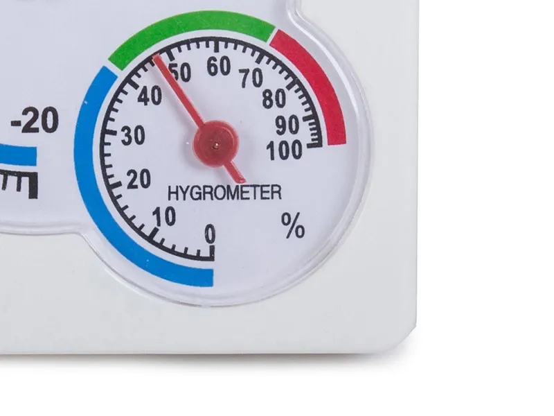 Analogisk hygrometer/termometer bra för växthus
