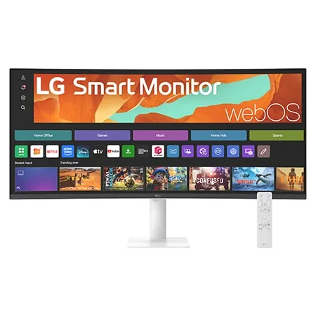 Kurvad PC-skärm - LG - 34U601SA-W - 34″ WQHD (3440×1440) - VA - 100Hz