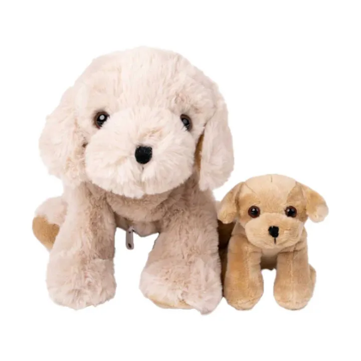 Hunden Tess Med Valp Teddykompaniet