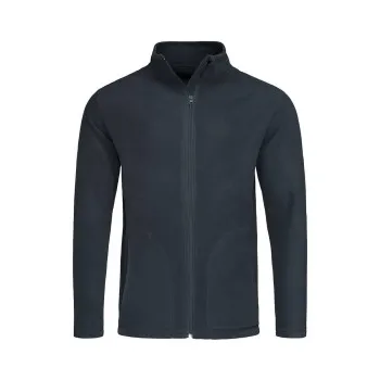 Stedman Active Fleece Jacket For Men Mörkblå polyester Small Herr
