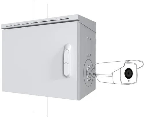 Lanview by Logon - camera surveillance cabinet