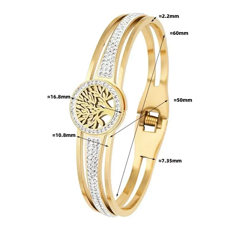 Armband Livets Träd Elegans Guld