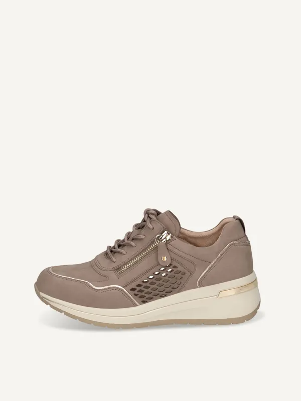 CAPRICE Sneaker, brown, made of Leather, Size 36