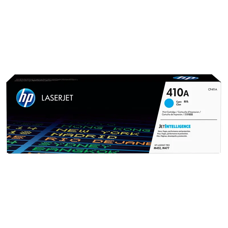 HP 410A cyan original LaserJet-tonerkassett
