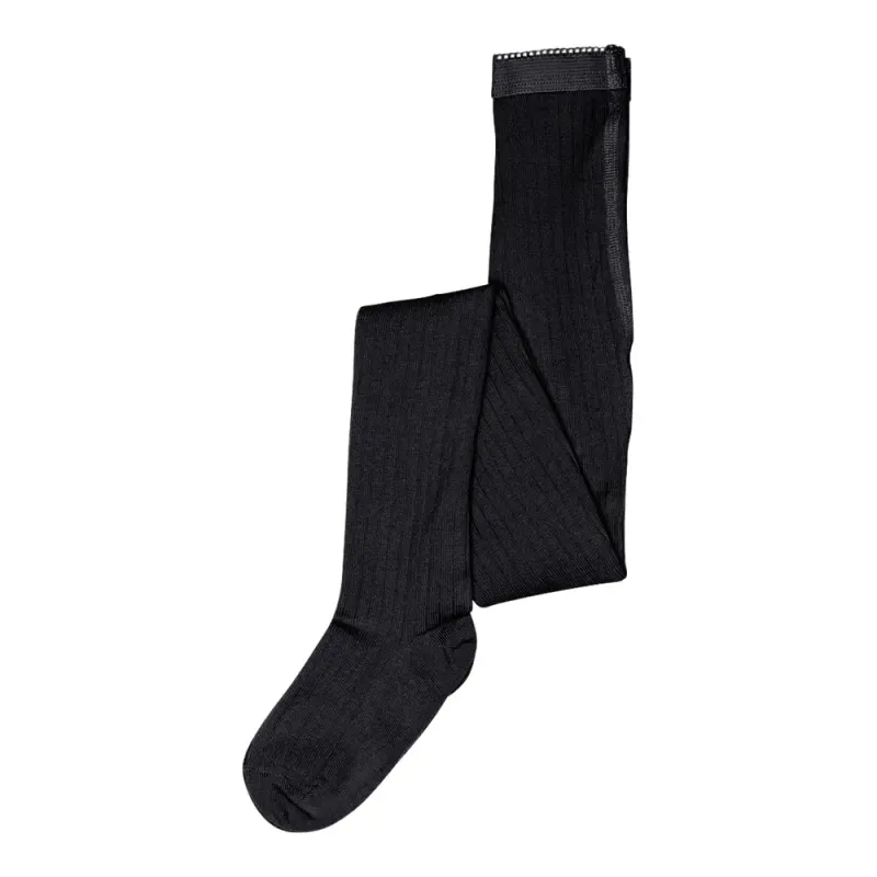 MP Denmark Ullstrumpbyxor Ribbade - Black - 60