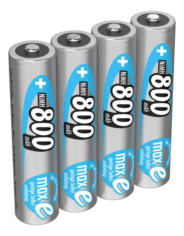 Ansmann 5035042 Batteri laddningsbart, Micro AAA, NiMH, 4-pack