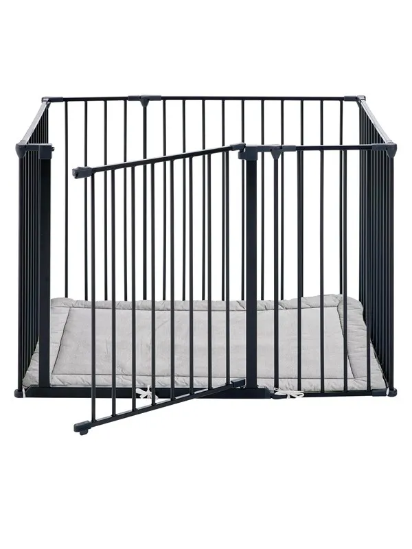 BabyDan Square Lekhage 105x72x71 cm, Svart