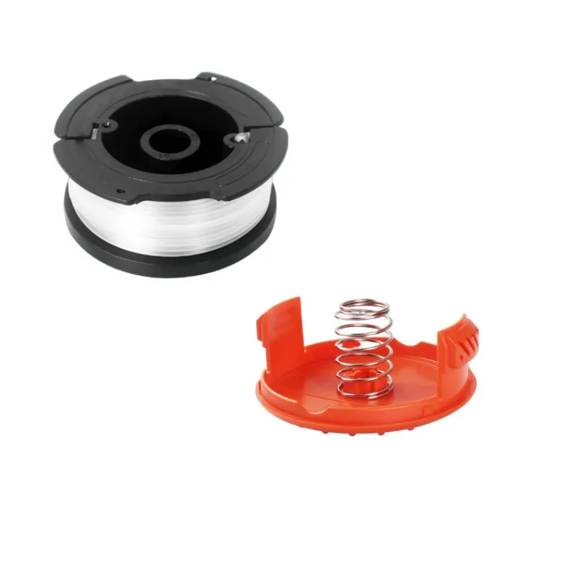 Trimmerspole med lock och fjäder för trådtrimmer Black Decker AF-100