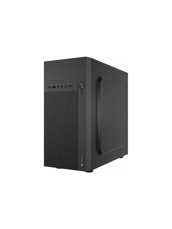 Natec HELIX - micro tower - micro ATX - Chassi - Tower - Svart (#4520)