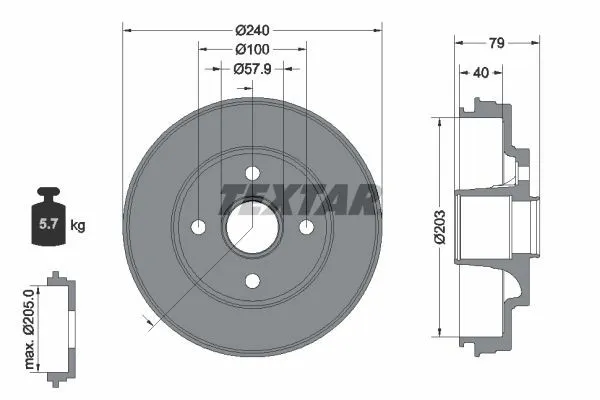 Bromstrumma TEXTAR 94049800