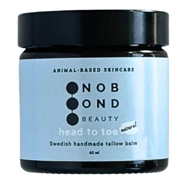 No Bond Beauty Head to Toe – Tallow Balm, 60 ml, Naturell