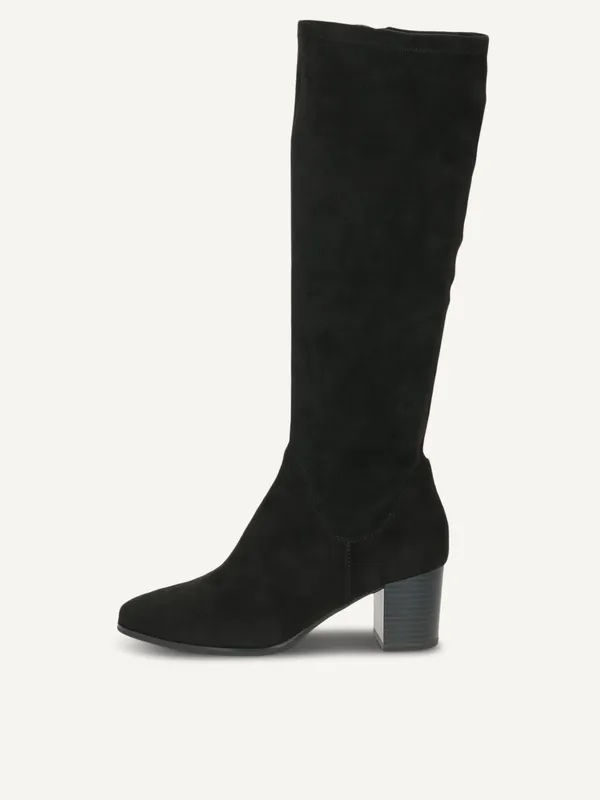 CAPRICE Boots, red, made of Textiles with Block heel, Size 40