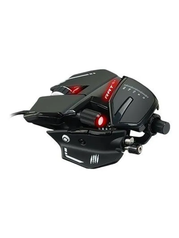 Mad Catz R.A.T. 8+ Optisk Gamingmus - Gamingmus - Optic - 11 knappar - Svart
