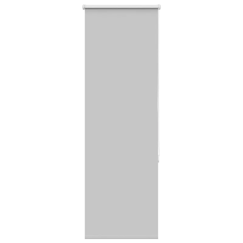 vidaXL Rullgardin mörkläggning ljusgrå 50×175 cm tyg bredd 45,7 cm