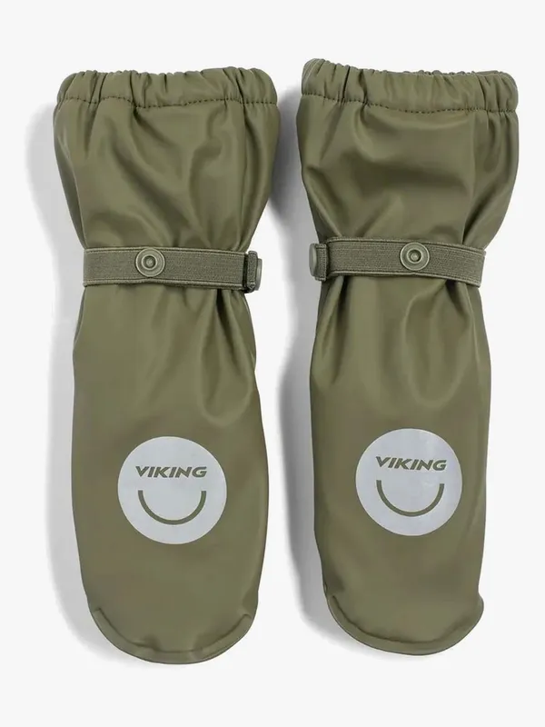 Viking Jolly Fodrade Regnvantar, Olive, 1
